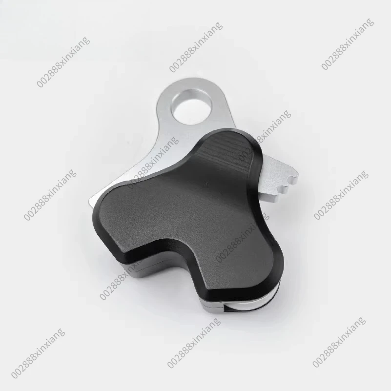 Underwater Dual Pulley Rope Retractor Aluminum Alloy Line Guide Freediving Spearfishing Safety Fixed Tool