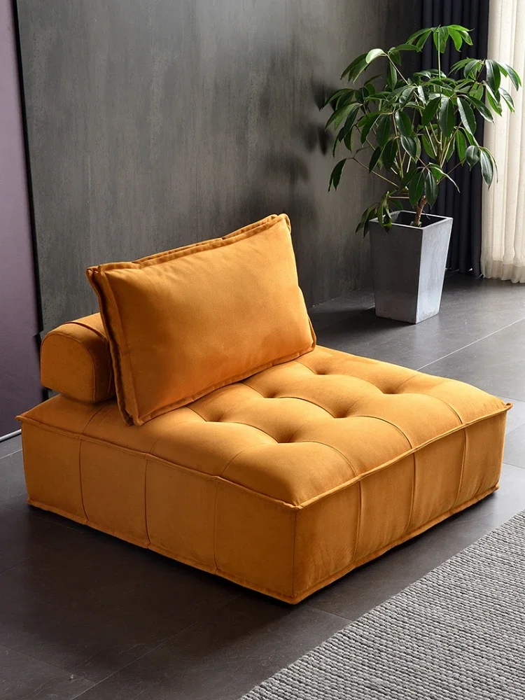 Balcone Piccolo appartamento Soggiorno Combinazione Internet Celebrity Doppio modulo minimalista quadrato