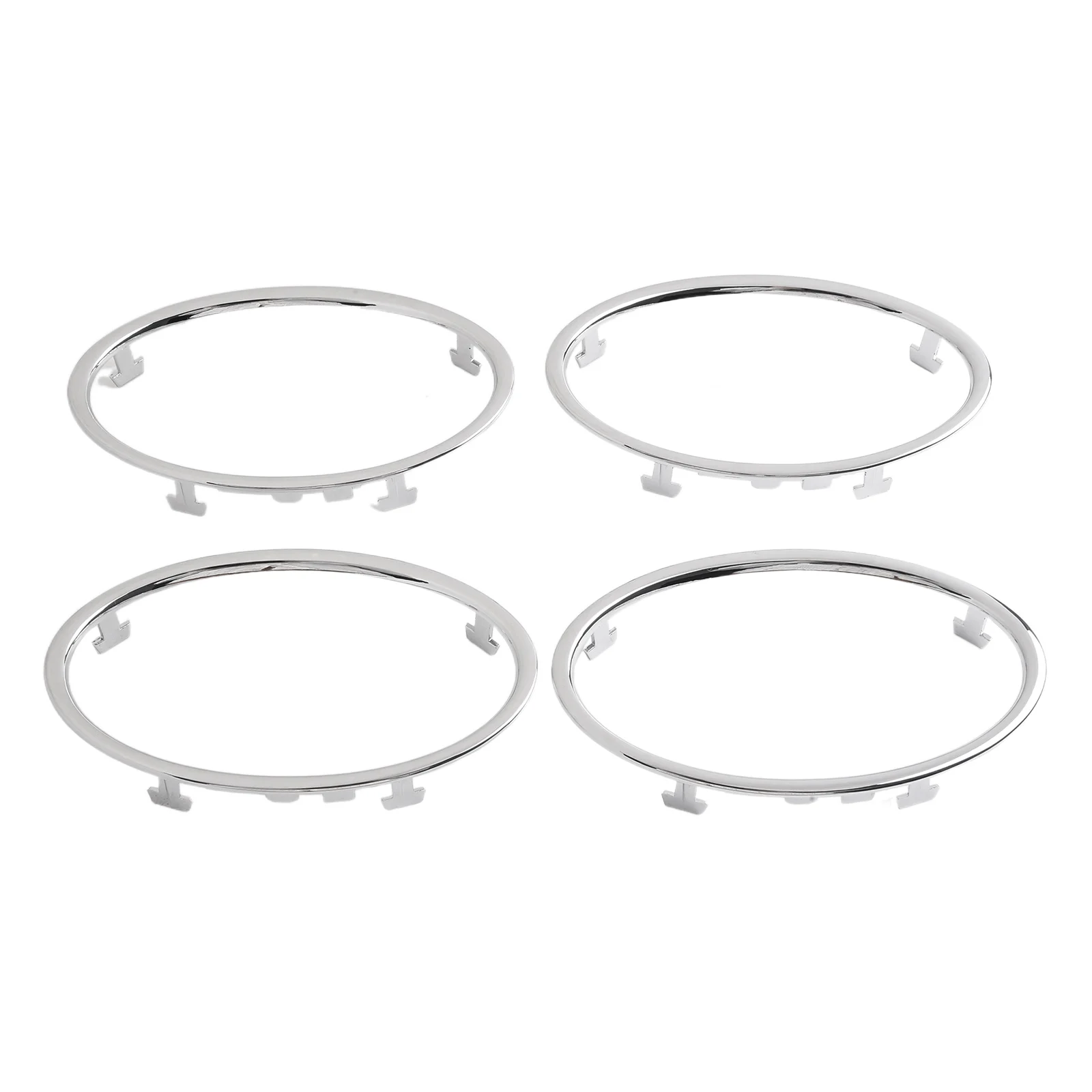 4PCS Car Air Conditioning Vent Trim Outlet Decoration for Ford For Focus 2 2005 2013 Dashboard Accessory Replacement