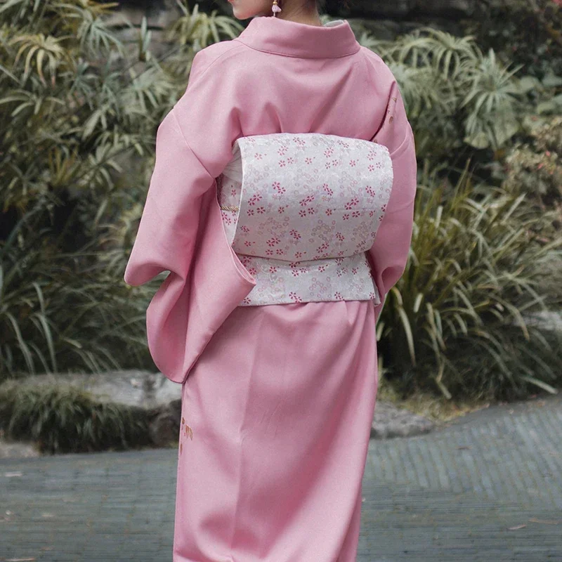 日本着物帯黒花柄プリント女性ユカタアクセサリービンテージスタイルドレス装飾ウエストバンドコスプレベルト