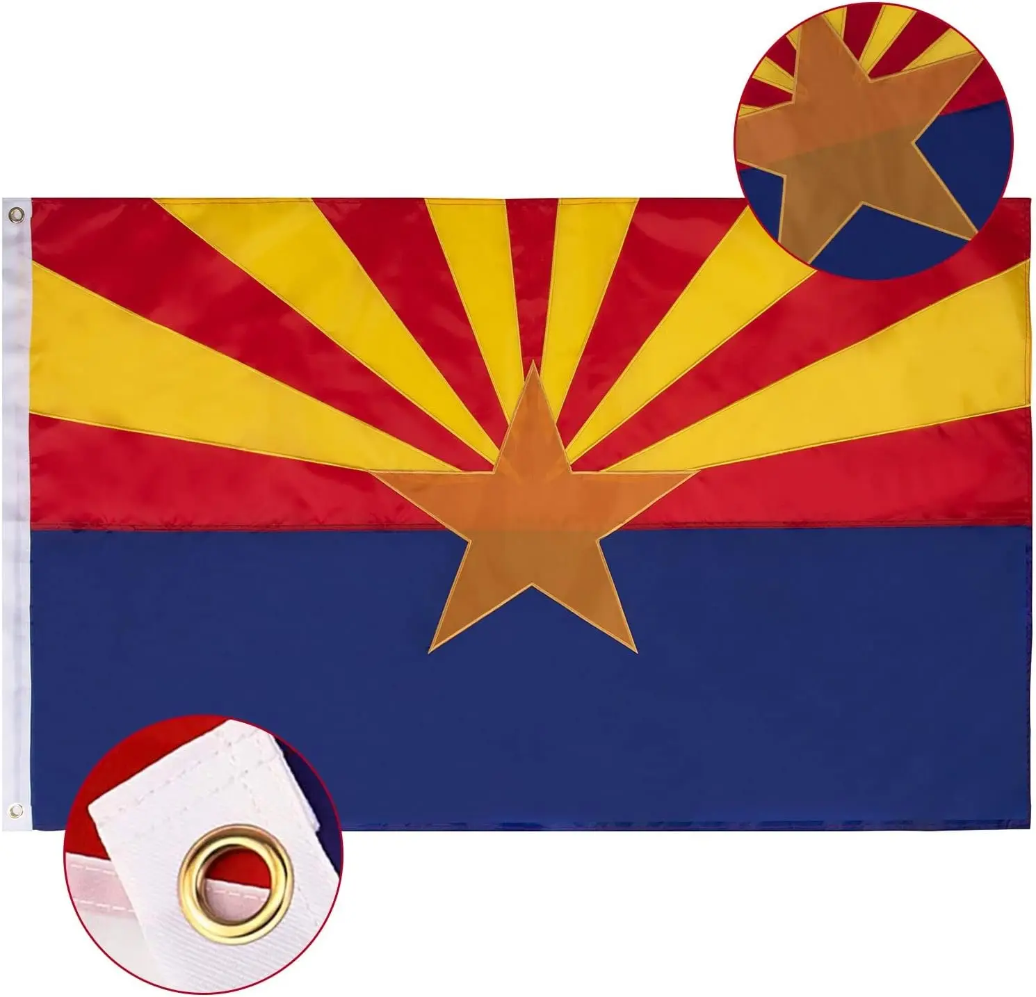 Flagnshow 100% Noly America USA Arizona State Flag