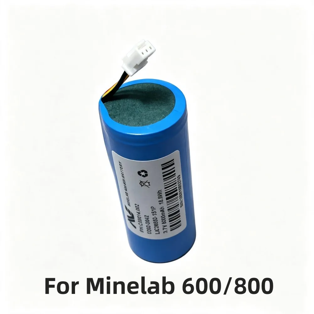 100%Original 5000mAh 3.7V for Minelab 0303-0042 LIC26650-1S1P Equinox 600 800 Metal Detector Battery