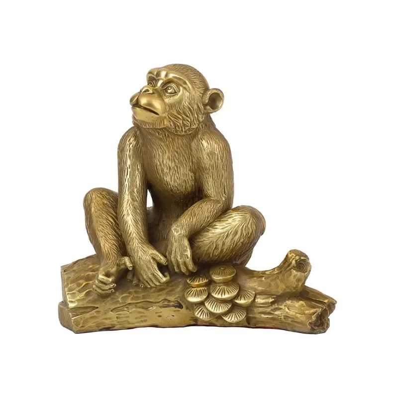 Bronze Monkey Ornament, Twelve Zodiac Monkeys