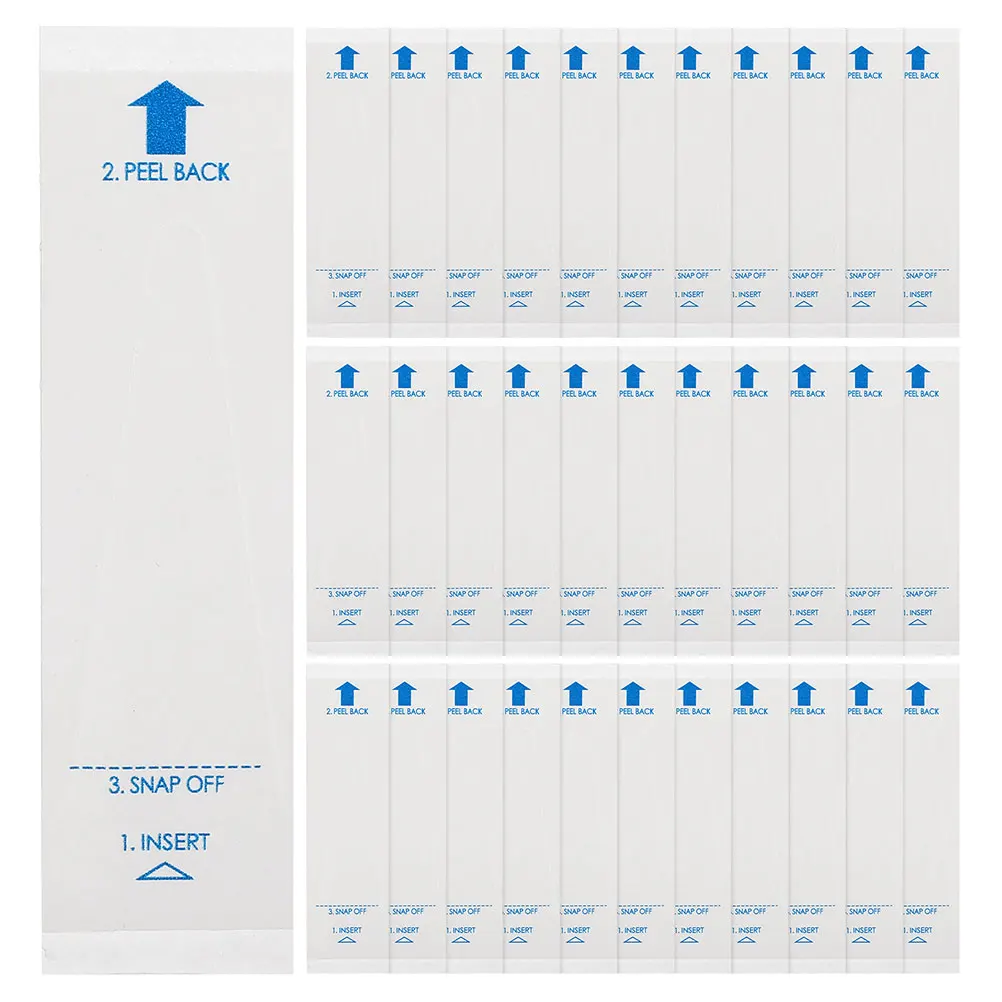 

150pcs Disposable Disposable Covers PE Paper Probe Universal Fit for Probe Clinic Home Hospital Bulk Thermometers