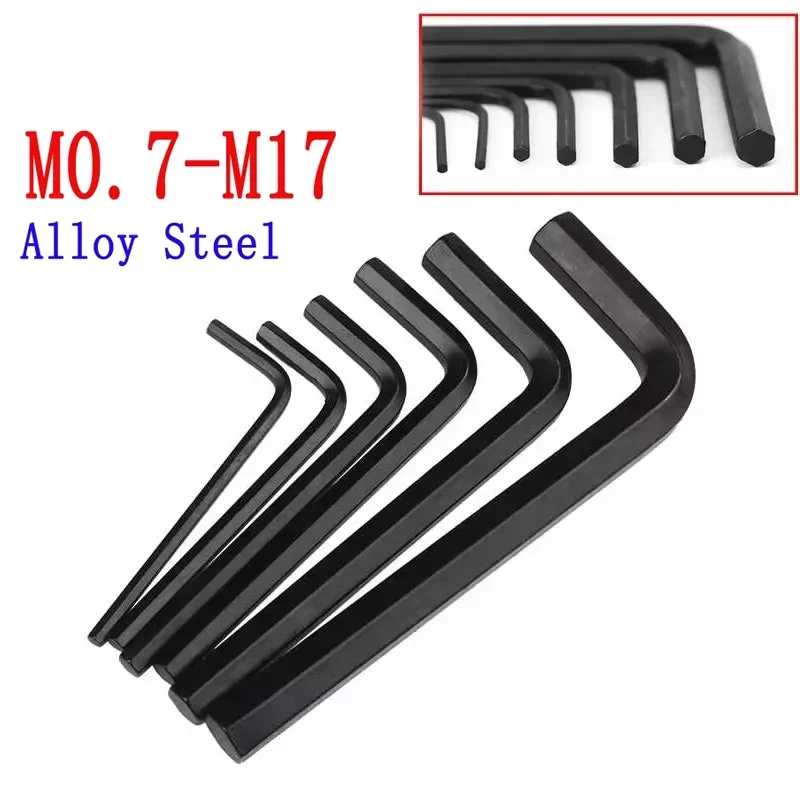 Alloy Steel Hex Socket Allen Head Screws/Bolts + Driver Key Set (0.7-17mm)