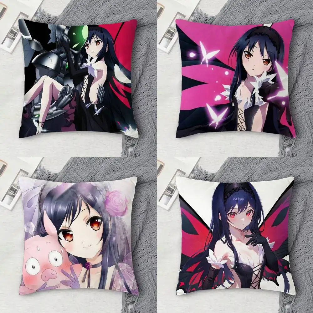 

A-Accel World Double-sided Printed Square Decorative Cushion Cover for Sofa Living Room Home Decor