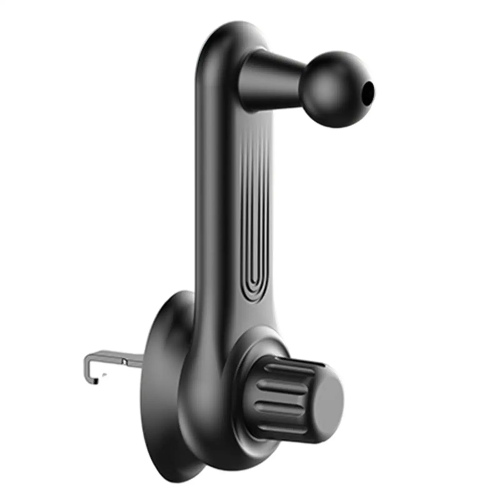Universal Phone Holder Extension 60 Rotatable Accessories Parts for Charging Cable Earphone Black
