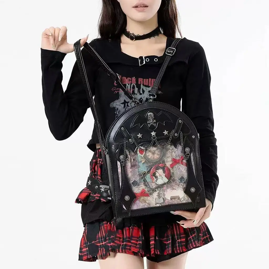 Court Gothic Subculture Dark Lady Backpack