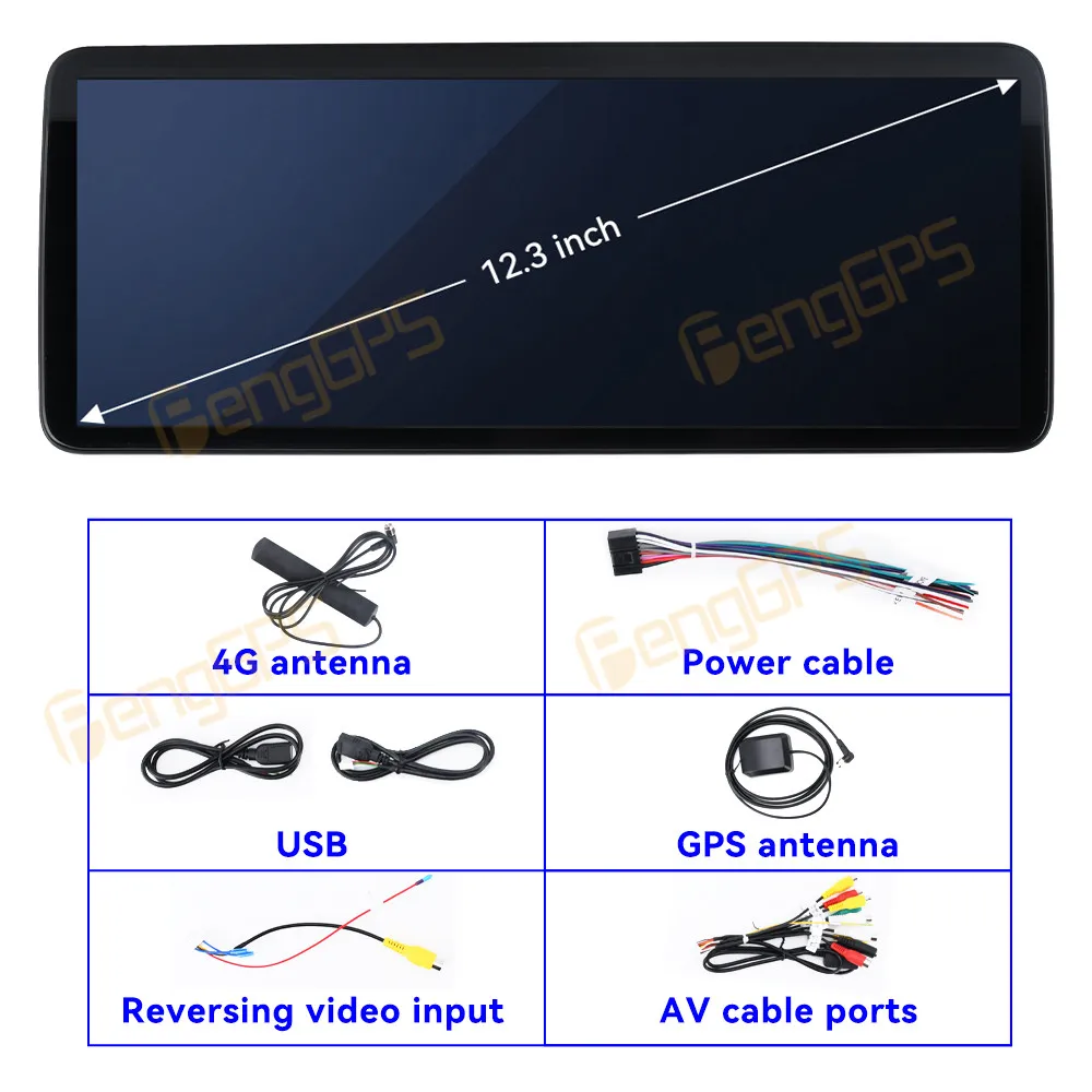 12.3 Inch Android 13 Auto Carplay Car Radio For Mitsubishi Wing God 2010-2017 Multimedia Video Player Navigation Head Unit DSP