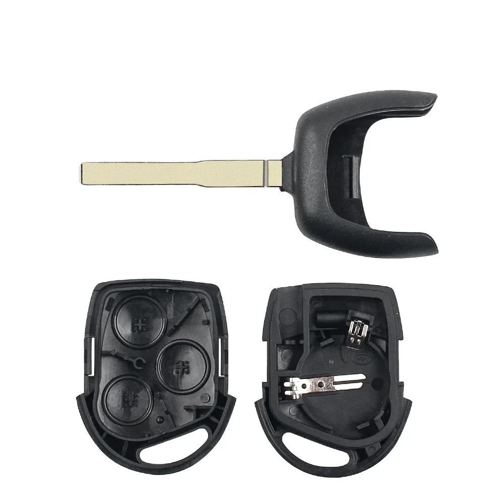 Keyve dla Ford Focus Mondeo 2 3 Festiva Fiesta tranzyt obudowa kluczyka samochodowego FO21 HU101 Blade wymienne etui