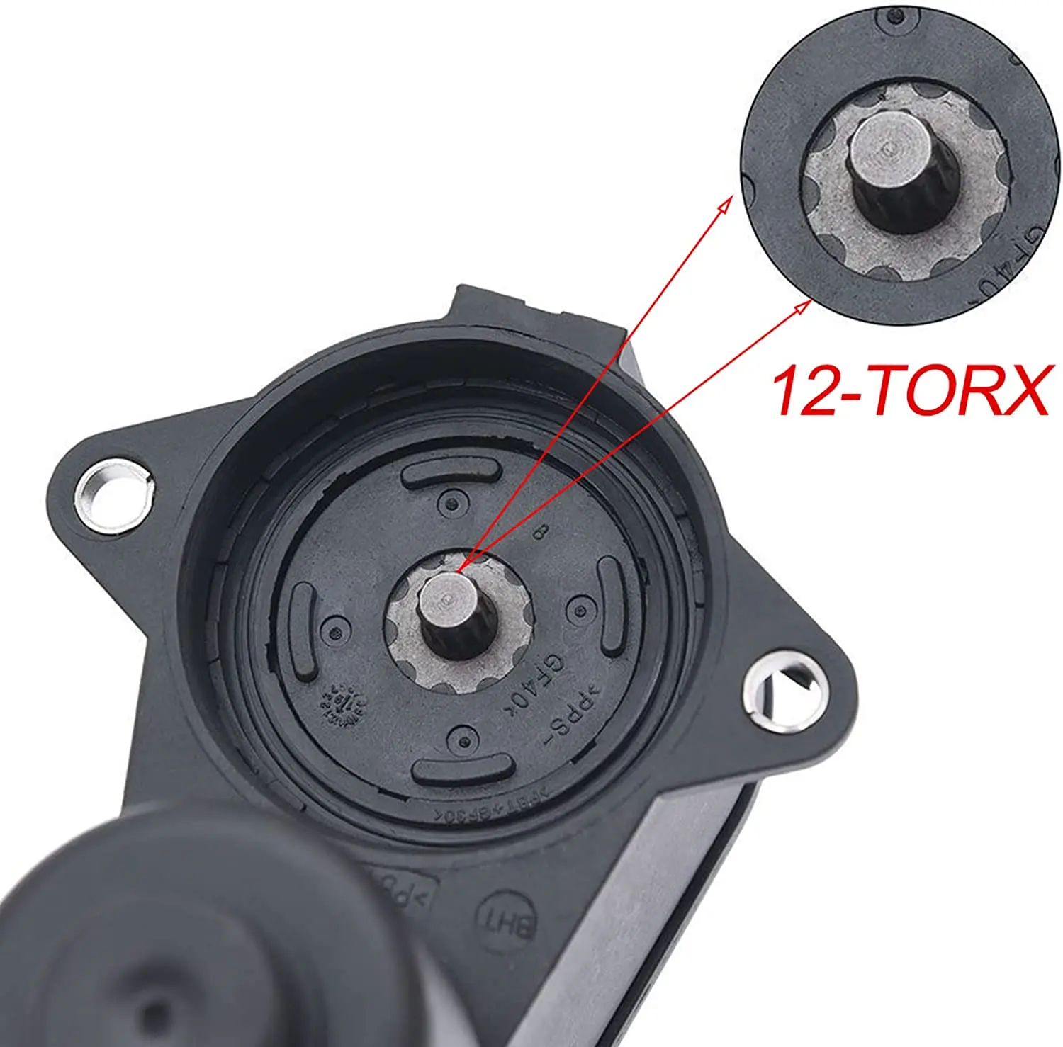 The New 6/12 Torx Rear Caliper HandBrake Parking Servo Motor For VW Passat B6 CC Tiguan Audi 3C0998281 3C0998281A 3C0998281B