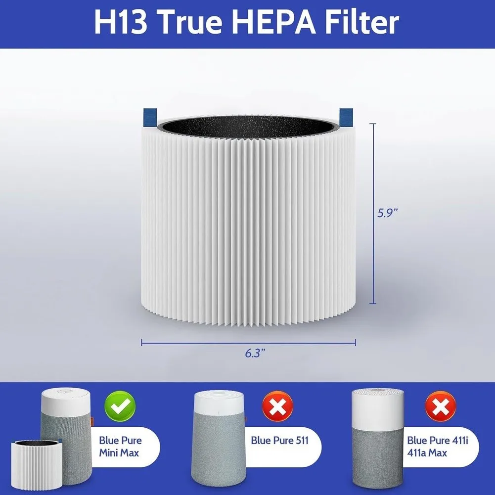 Dust for capture Filter HEPA Air Filter 99.97 Percent Efficiency Long Lasting Design Easy Installation Advanced Technology