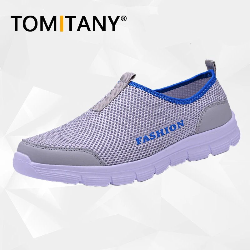 

Breathable Mesh Casual Men Shoes Summer Sneakers Men Footwear Running Shoes Men's Lightweight Slip-on Sandals Zapatos De Hombre