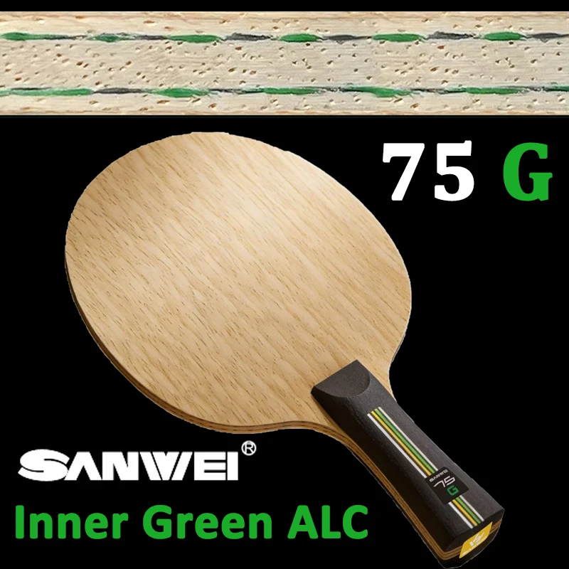 

Original SANWEI Table Tennis Blade 5 Wood 2 Carbon Ping Pong Racket Professional Allround Ping Pong Paddle