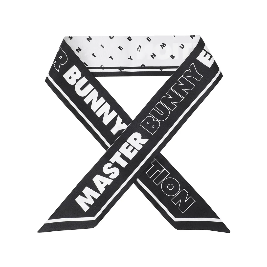 25 صيف جديد وصول المرأة الكورية جولف وشاح حريري مع طباعة توقيع حك تصميم نمط أرنب #5