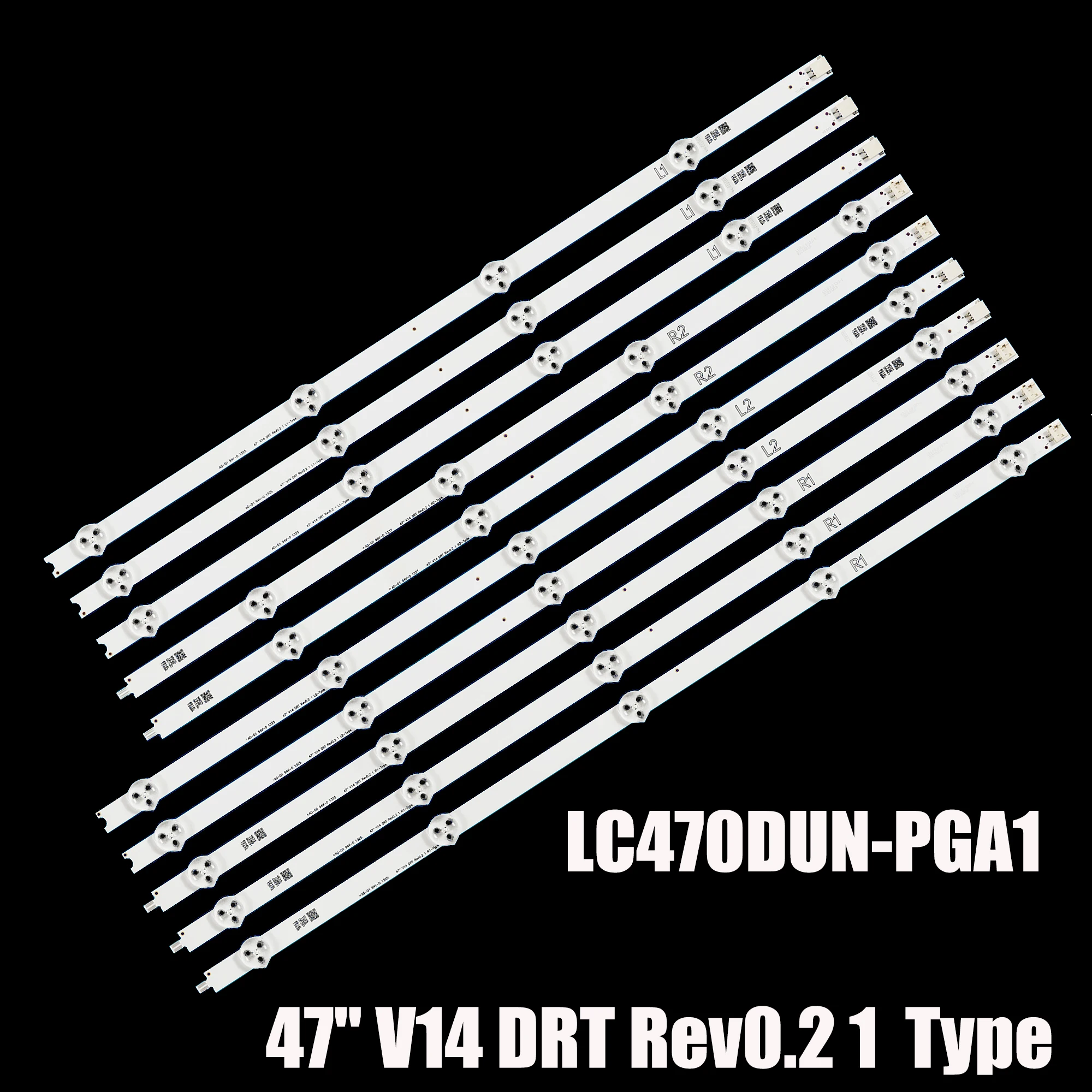 

LED Backlight strip for 47 "TV 47PFK6309/12 47PFT6309/60 47LA6300 47E730A LC470DUN PG P1 6916L-1566A 6916L-1568A LC470DUN-PGA1