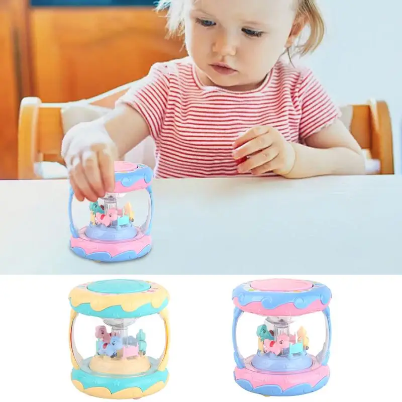 

Hand Drums For Kids 3D Colorful Lighting Kids Music Toy Musical Instruments Light Up Beating Hand Drum Baby Gifts Learning Toys