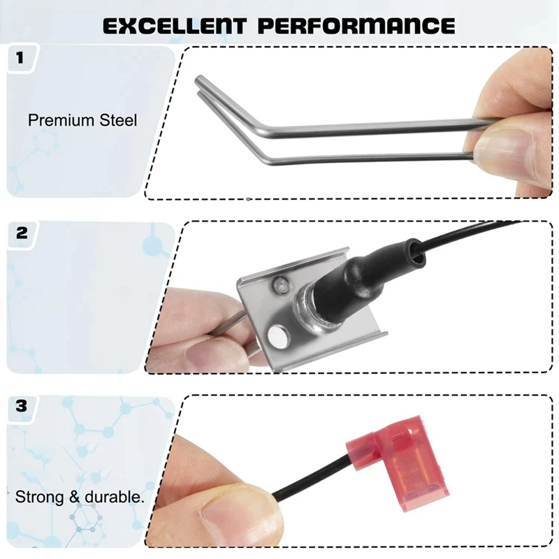 35100 Furnace Electrode Kit-For Hydro Flame RV Furnace Electrode - For Atwood AFS,AFM,AFL,DFS,DFM, DFL