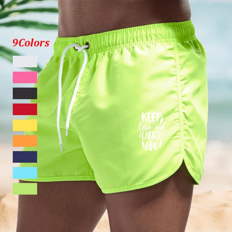 

Men's Board Shorts Breathable Drawstring Quick Dry With Pockets Bathing Suit Swim Trunks Swim Shorts for Surfing Beach Summer