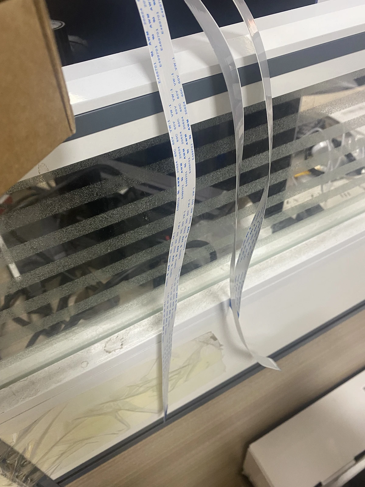 

10X плоский кабель для Samsung M3370 M3375 M3870 M3875 M3876 M4070 M4075 CLX 3300 3302 3303 3304 3305 SCX 4833 4835 5637 5639 5737