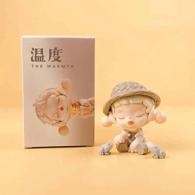 In Stock Hot Sale Skullpanda Warm Series Mystery Box 1pcs /12pcs Mystery Box Action Figures Cute Toy Decoration Kid Gift