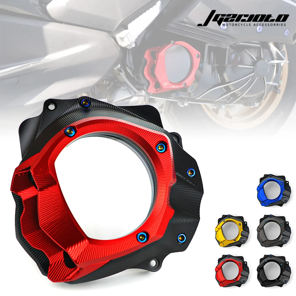 Motorcycle Accessories CNC Aluminum Engine Cover Gearbox Guard Transmission Case Protector for XMAX 250 300 400 2021-2023
