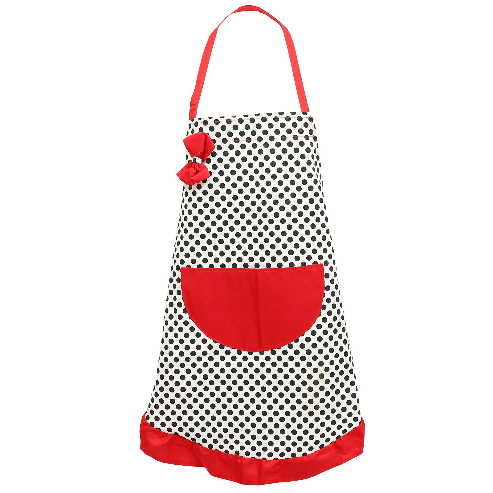 

'S Free Size 75*65Cm Halter Neck Sleeveless Cooking Apron With For Kitchen Cafe Hotel