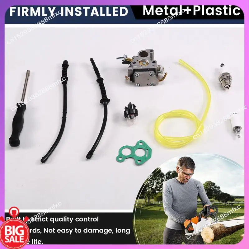 

Big Deal Carburetor Set For 435 435E 440 440E Jonsered CS 410 CS2240 Carb 506450501 Chainsaw Chain Saw Accessories