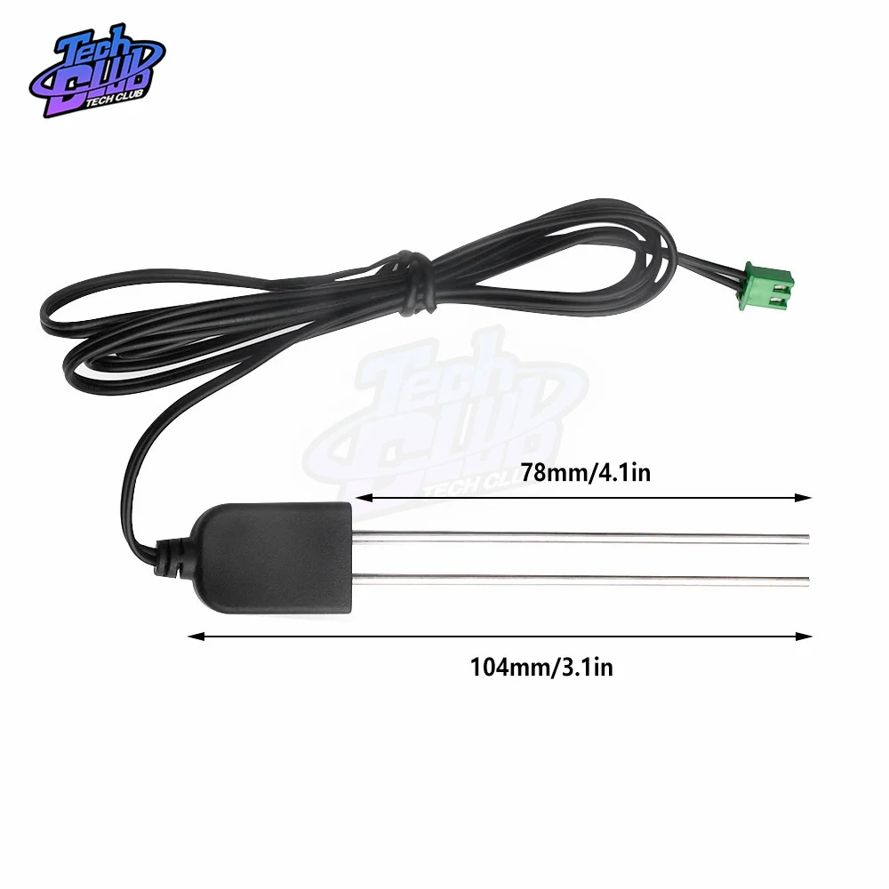 Soil Moisture Detector Module Soil Humidity Sensor Meter Hygrometer Water Tester Sensor Cable for Measuring Tool Accessories