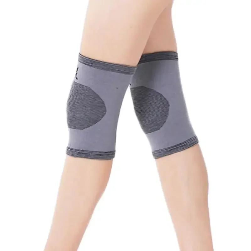 Autumn and Winter Cold As Warm Bamboo Charcoal Knee Pads Unisex Sports Breathable Leg Covers Elastic Tight Slim Legs Socks Gifts