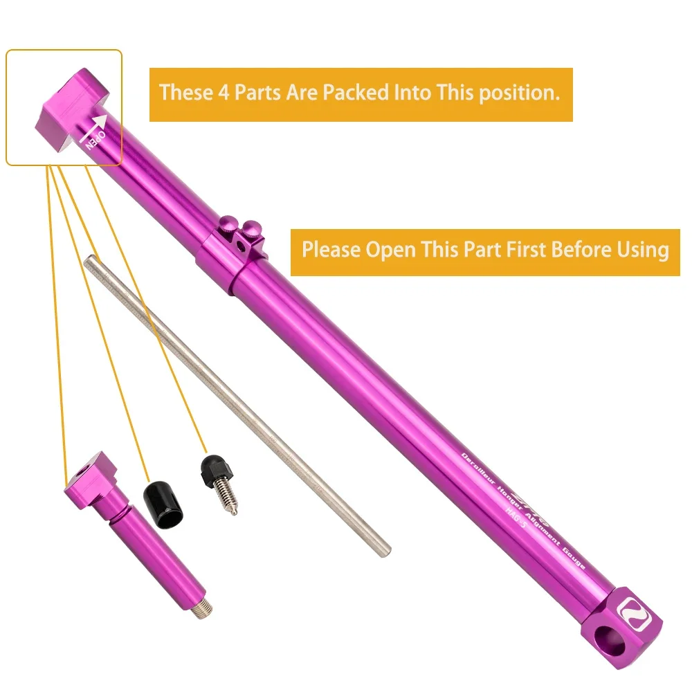 ZTTO CNC Derailleur شماعات محاذاة أداة الجبلية الطريق إطار دراجة هوائية الذيل هوك مستقيم أداة دراجة الذيل هوك إصلاح مصحح #6