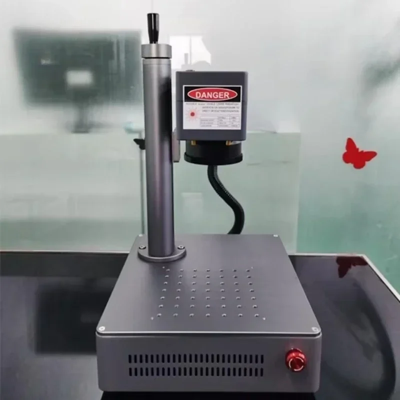 RAYCUS/JPT/ MAX 20/30/50/60/100w mini desktop  fiber portable laser marking machines for metal