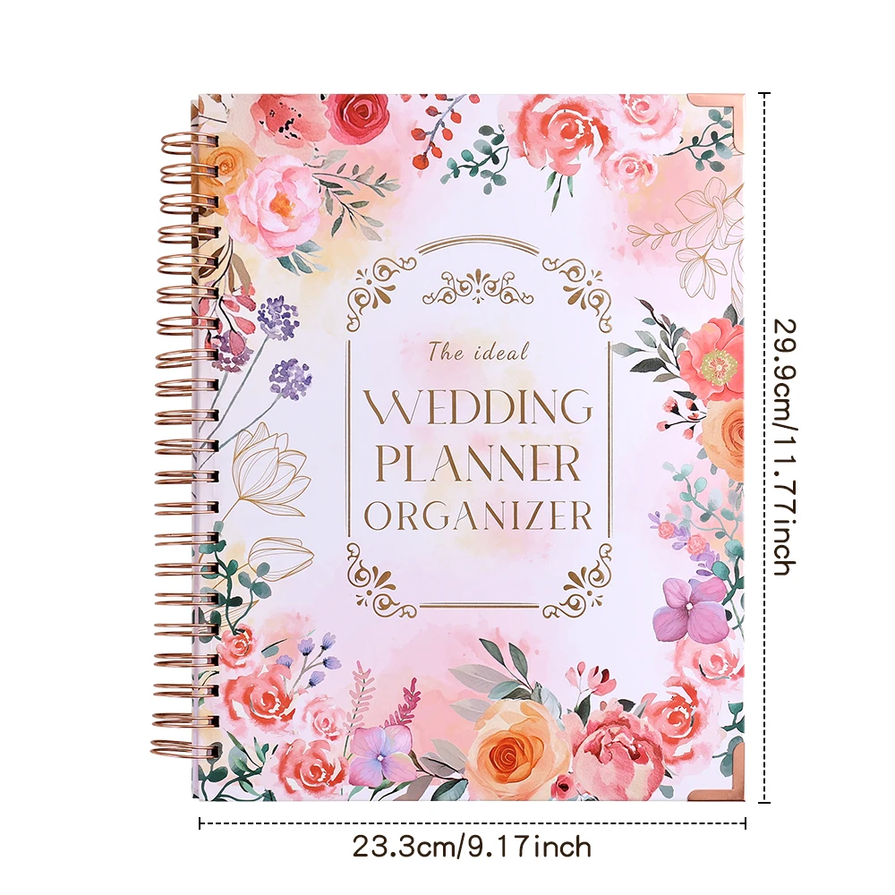 132 Seiten Ihr perfekter Tag, Hochzeitsplaner für die Braut, Hochzeitsplanung, Tagebuch und Organizer, Planer inklusive Hochzeits-Budget-Tipps – Detail 6