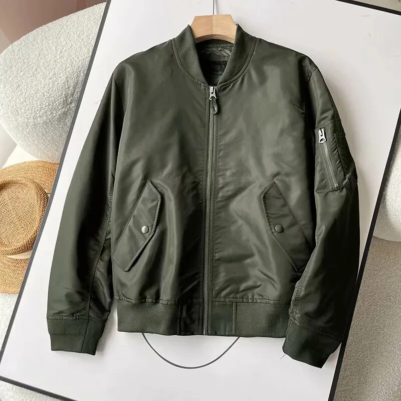 

Bomber Jackets Womens Jacket American Style Demi-Season Mesh Splicing Panelled Leisure Travel Vacation Comfortable Comfy Commute
