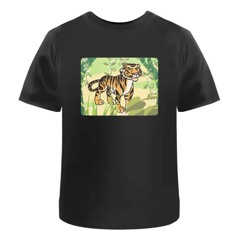 Camiseta de algodón Jungle Cat Tiger' Ta043551