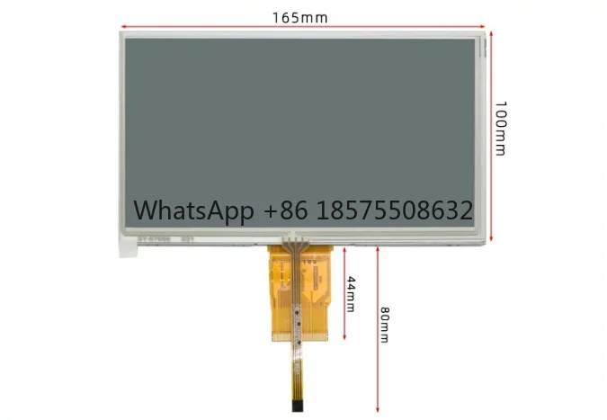 7-inch TTL 50P 800*480 Compatible with AT070TN90 LCD display screen 4-wire resistive touch display screen