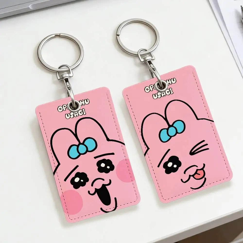 كارتون O-Opanchu مضحك Usagi بطاقة كليب واقية كم حافلة البنك بطاقة الائتمان كم واقية بطاقة الهوية #2