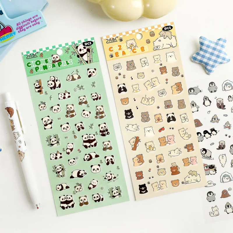 40pc-lotto-kawaii-panda-adesivo-per-pinguini-di-gatto-adesivi-carini-raschiatura-prenotazione-cartoleria-decorativa-diario-diy-adesivo-etichetta-bastone-album