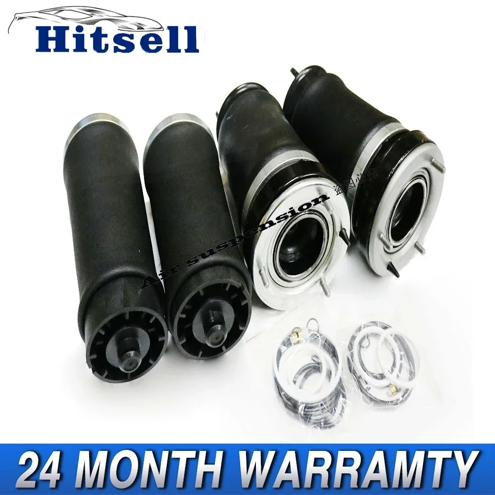 4pcs/set Air Spring Bag For BMW X5 E53 Front Rear Air Suspension Shock kit 37126750355 37121095580 37116757501 37116757502