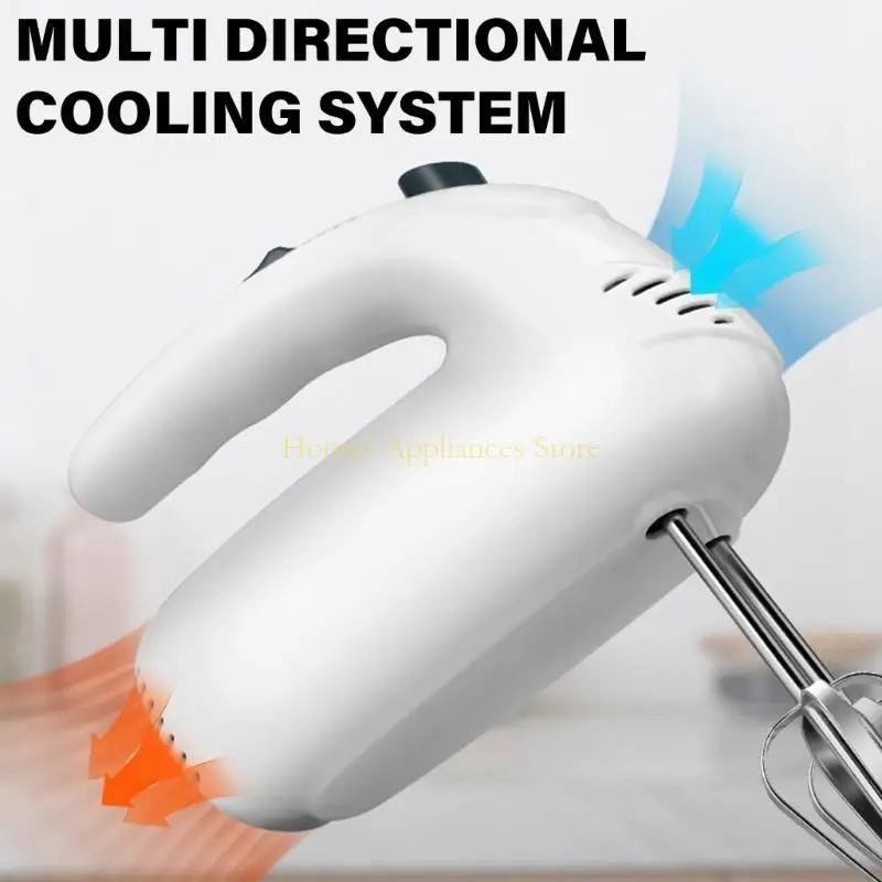 D0AB 300W 핸드 믹서 5 스피드 핸드 믹서 전기 핸드 헬드 전기 믹서 쉬운 휘핑 반죽과 크림 베이킹 및 요리