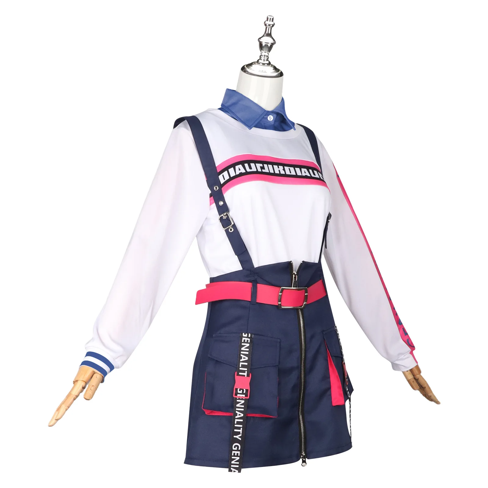 Azusawa Kohane あずさわこはね Cosplay Costume Anime Project Sekai Colorful Stage Feat Uniform Outfit Wig Halloween Para Mujeres Y Niñas