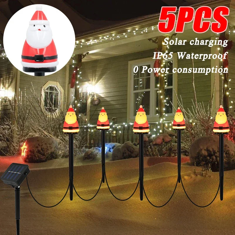 5 шт., фонари на солнечной батарее