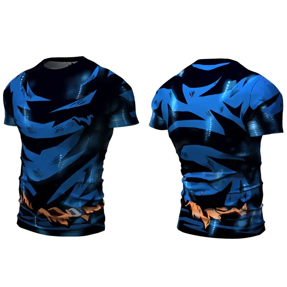 New Men T-shirt 3D Anime Cartoon Tshirt Boys Casual Komfortable Top Sport Shirts