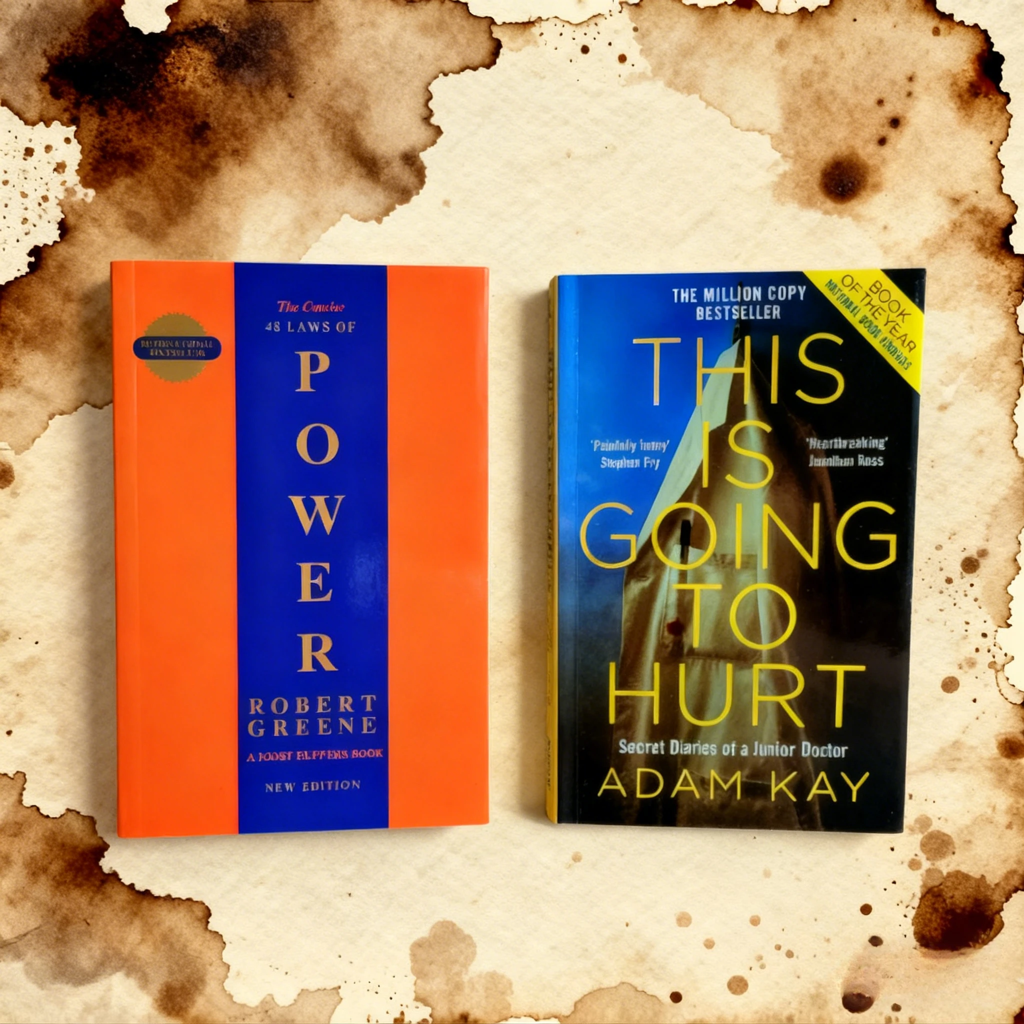 

《Лакоричневый 48 Laws Of Power》+ 《Это идет на держивание Адам Кай》Преднее право мощности игры Больница Дневник Медицинская тема Разведство