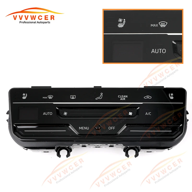 LCD Touch Screen Automatic Air Conditioning Panel with Seat Heating for VW Golf 7 7.5 MK7 Golf R