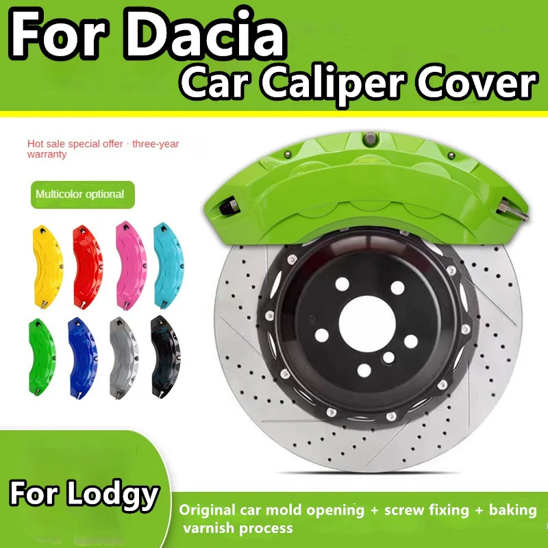 

For Dacia Lodgy Brake Caliper Cover Aluminum Alloy Front Rear Wheel Modification Kit Fit 2021