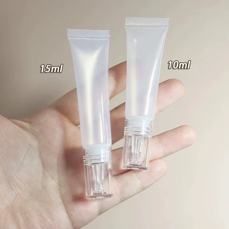 15ml Tropfflasche mit weichem Schlauch, leere Augencreme-Flasche, 10ml Serum, ätherisches Öl, Kosmetik, Hautpflege, Probenbehälter – Detail 5