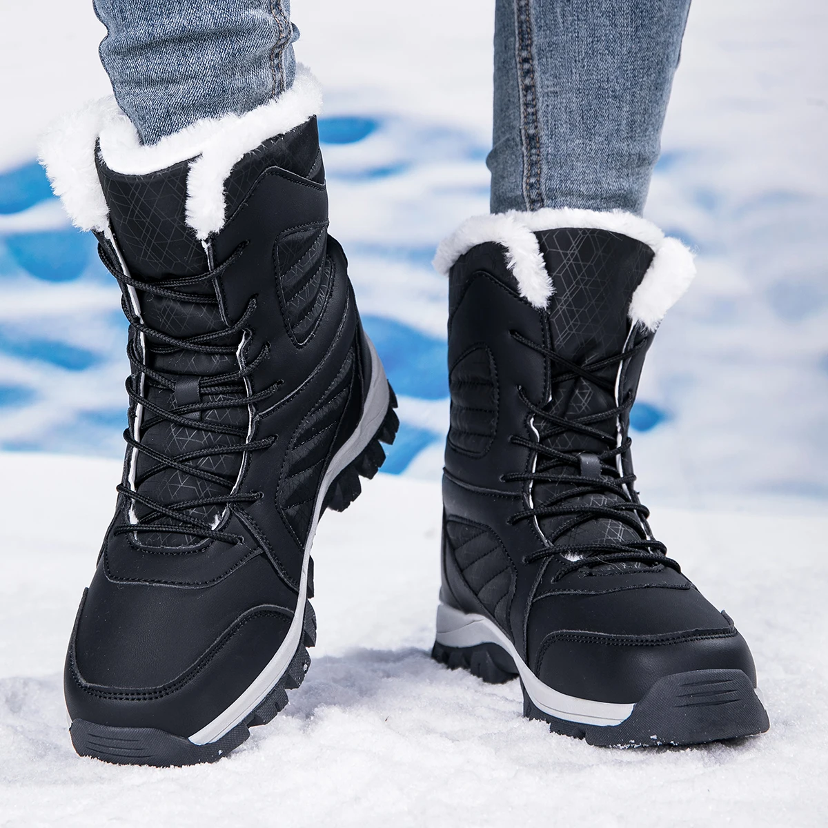 Pareja 2025 botas de nieve de - Women Shoes In Australia reseña y precio
