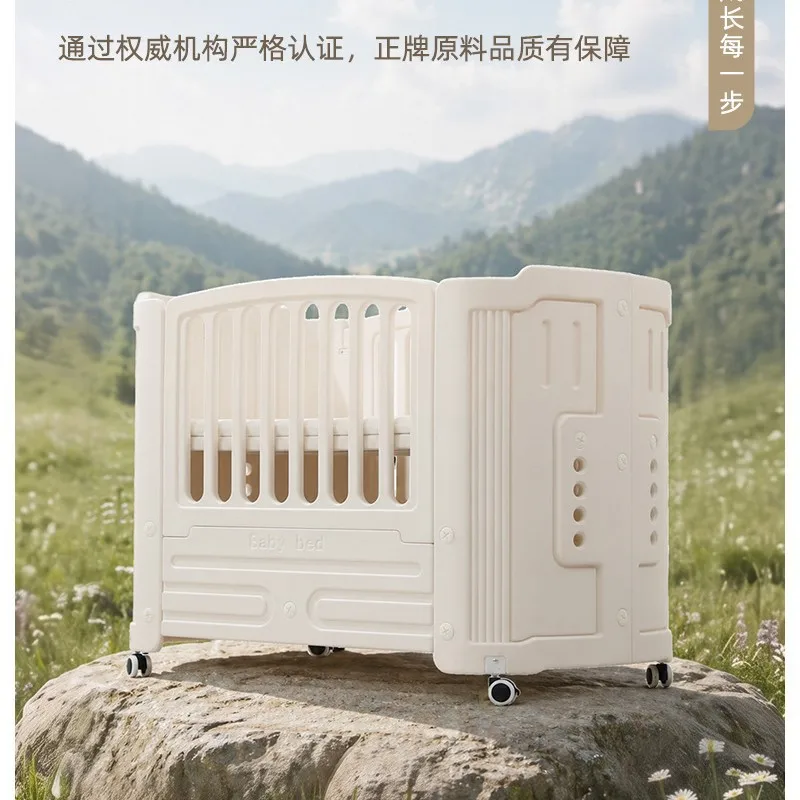 Babyfond Crib Removable Small Apartment Baby Diaper Table Newborn Special Multi-functional Convenient Splicing Bed