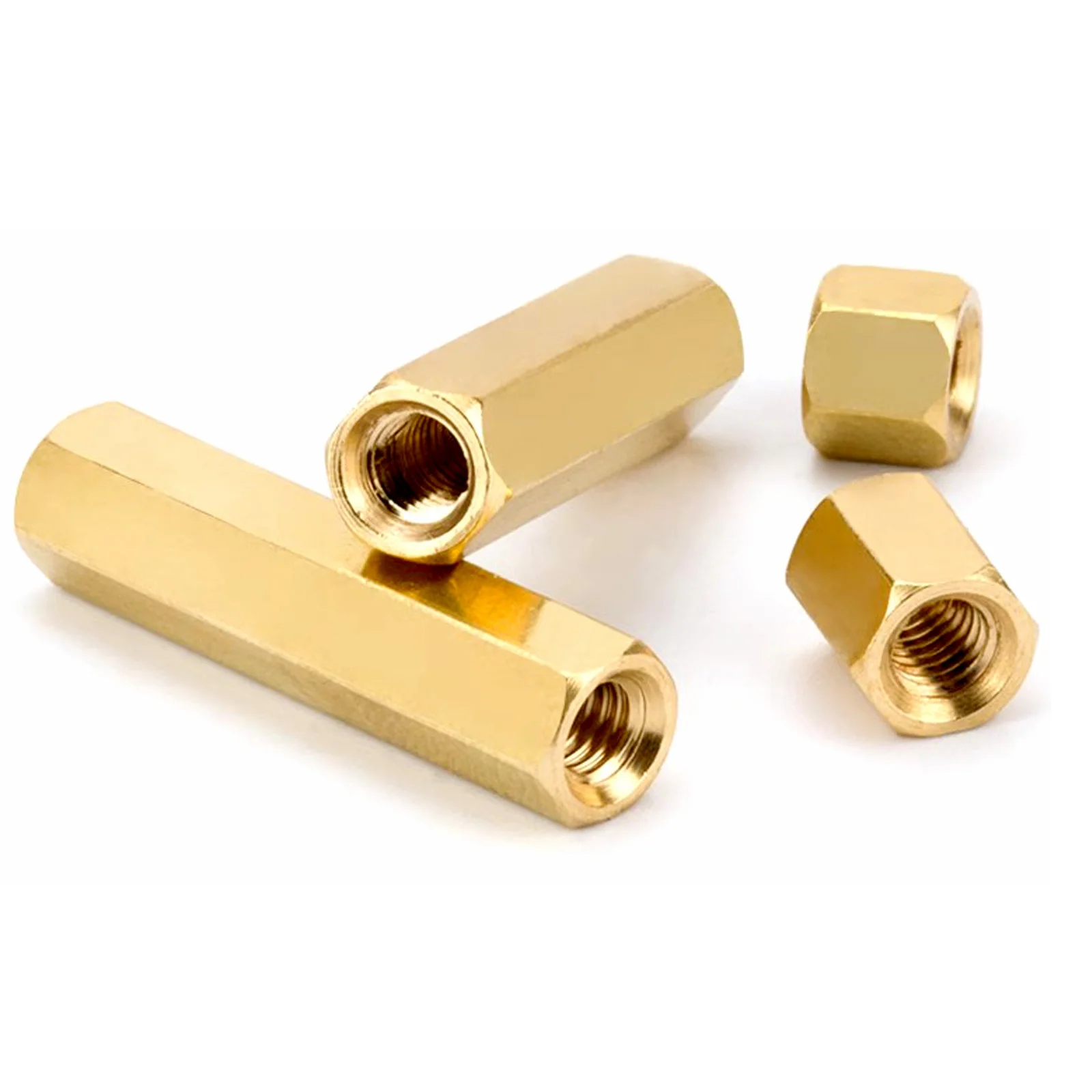 M2 M2,5 M3 M4 M5 M6 Messing Motherboard Abstandsbolzen Hex Board Rack Stud Abstand Schraube Sechskant Kupfer Weibliche PCB Säulen Bolzen Abstandshalter – Detail 4